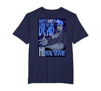 Poster Disney Hercules Hades Lord Of Dead T-Shirt, Homme Grandes tailles, Bleu Marine, 2X Tall