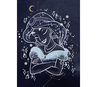 Poster Disney Jasmin Alladin Bleu foncé - 611712 - 50 x 70 cm
