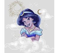 Poster Disney Jasmin Alladin Gris et Bleu - 611704 - 30 x 40 cm