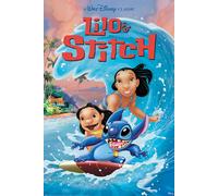 Poster Disney Lilo & Stitch Wave Surf