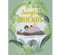 Poster Disney Livre de la Jungle Vert - 612709 - 40 x 50 cm