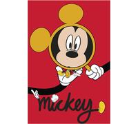 Poster Disney Mickey Mouse Rouge - 610121 - 50 x 70 cm