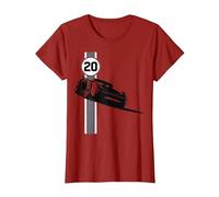 Poster Disney Pixar Cars 3 Jackson Storm Shadow T-Shirt, Femme, Canneberge, XXL