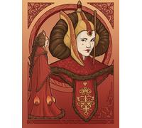 Poster Disney Star Wars Padmé Amidala Rouge - 612864 - 30 cm x 40 cm