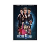 Poster Doctor Who de la série télévisée de science-fiction britannique - Décoration murale pour la maison, le salon, le club, le café - Art mural - Décoration murale pour salon, chambre à coucher,