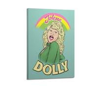 Poster Dolly Parton Poster5 - Impression sur toile - Décoration murale moderne pour chambre à coucher - 50 x 75 cm