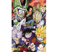 Poster Dragon Ball Z Cell Saga (61cm x 91,5cm) + Un Joli Emballage Cadeau