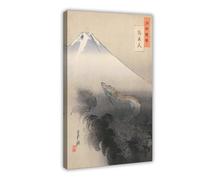 Poster Dragon Rising To The Heavens par Ogata Gekko - Décoration murale pour bar, restaurant, garage, café - 60 x 90 cm