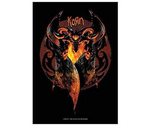 Poster Drapeau Officiel - Official Merchandise Band Posterflag - Korn - Heartburn