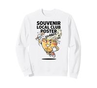 Poster du Club Local du souvier, Ramen Nation, Bol de Nouilles, Mascotte Sweatshirt
