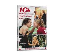 Poster du film 10 Things I Hate About You 7 - Impression sur toile pour salon, chambre à coucher - 40 x 60 cm