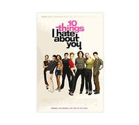 Poster du film « 10 Things I Hate About You Touching Love » (3) - Impression sur toile - Décoration murale - Pour salon, chambre à coucher - Style sans cadre - 30 x 45 cm