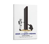 Poster du film 2 de l'odyssée spatiale 2001 - Peinture sur toile - Décoration murale - 30 x 45 cm