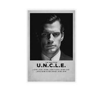 Poster du film 4 The Man from U.N.C.L.E. - Impression sur toile pour salon, chambre à coucher - 60 x 90 cm