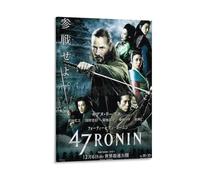 Poster du film 47 Ronins Bataille de samouraï féodale Japon - Art mural - Art mural - Décoration d'intérieur - 20 x 30 cm
