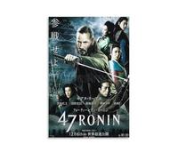 Poster du film 47 Ronins Bataille de samouraïs - Décoration murale japonaise (17) - 50 x 75 cm