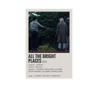Poster du film All The Bright Places 4 sur toile - Décoration de chambre à coucher - Paysage sportif - Décoration de bureau - Cadeau sans cadre : 30 x 45 cm
