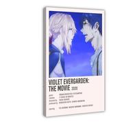Poster du film Anime Violet Evergarden : The Movie Poster Décoration pour chambre à coucher, bureau, chambre, cadeau 40 x 60 cm