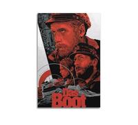 Poster du film Attack from the Bottom - Impression sur toile - Décoration murale moderne pour chambre à coucher - 50 x 75 cm