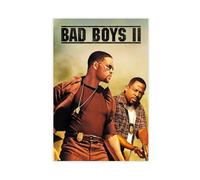 Poster du film Bad Boys II sur toile - Décoration murale pour salon, chambre à coucher - 40 x 60 cm