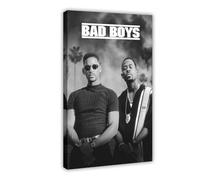 Poster du film Bad Boys sur toile - Décoration murale pour salon, chambre à coucher - 20 x 30 cm