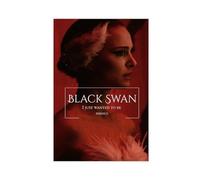Poster du film Black Swan (15) sur toile - Décoration murale pour salon, chambre à coucher - Style sans cadre - 40 x 60 cm