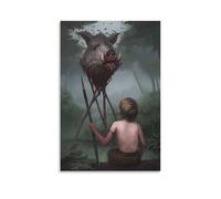 Poster du film classique Le Seigneur des mouches (21) - Art mural - Impression sur toile - Affiches d'œuvres d'art pour décoration de chambre - 30 x 45 cm