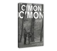 Poster du film C'mon C'mon sur toile - Décoration pour chambre à coucher, bureau, chambre - Cadeau - 30 x 45 cm