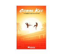 Poster du film Cobra Kai saison 2 - Poster sur toile - Décoration de chambre à coucher, bureau, chambre - Cadeau sans cadre - 40 x 60 cm