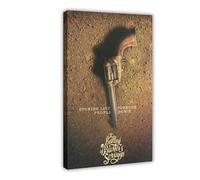 Poster du film comédie The Ballad Of Buster Scruggs 1 - Impression sur toile pour décoration de chambre à coucher, bureau, cadeau - 20 x 30 cm