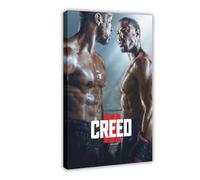 Poster du film Creed III sur toile pour décoration de chambre à coucher, bureau, chambre, cadeau 30 x 45 cm