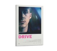 Poster du film « Drive » - Ryan Gosling dans un élégant thriller néo-noir de voitures et de crime (12) - Décoration murale pour salon - 30 x 45 cm