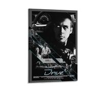 Poster du film Drive - Ryan Gosling dans un élégant thriller néo-noir de voitures et de crime (9) - Impression sur toile - Affiches d'œuvres d'art - Esthétique pour chambre - 30 x 45 cm