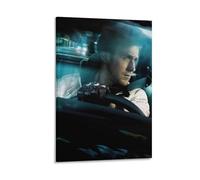 Poster du film « Drive » - Ryan Gosling in A Stylish Neo-Noir Thriller of Cars And Crime (14) - Impression sur toile - Décoration d'intérieur moderne - 50 x 75 cm