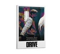 Poster du film « Drive » - Ryan Gosling in A Stylish Neo-Noir Thriller of Cars And Crime (24) - Impression sur toile - Décoration d'intérieur moderne - 40 x 60 cm