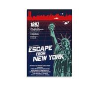 Poster du film Escape from New York - Art artistique sur toile - Art artistique artistique - Décoration d'intérieur moderne - 40 x 60 cm