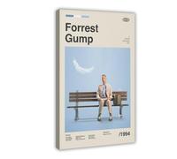 Poster du film Forrest Gump sur toile pour décoration de chambre à coucher, bureau, chambre, cadeau 40 x 60 cm