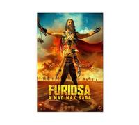 Poster du film Furiosa A Mad Max Saga - Décoration murale pour salon, chambre à coucher - Style sans cadre - 50 x 75 cm