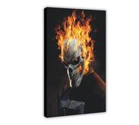 Poster du film Ghost Rider Spirit of Vengeance (3) sur toile - Décoration murale pour salon, chambre à coucher - 50 x 75 cm