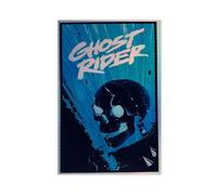 Poster du film Ghost Rider Spirit of Vengeance (5) - Impression sur toile - Décoration murale pour salon, chambre à coucher - 20 x 30 cm