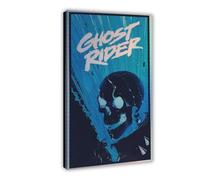 Poster du film Ghost Rider Spirit of Vengeance (5) sur toile pour décoration de chambre à coucher, bureau, chambre, cadeau (60 x 90 cm)