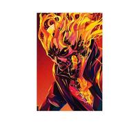 Poster du film Ghost Rider Spirit of Vengeance (8) - Impression sur toile - Décoration murale pour salon, chambre à coucher - 50 x 75 cm