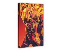 Poster du film Ghost Rider Spirit of Vengeance (8) - Impression sur toile - Décoration murale pour salon, chambre à coucher - 20 x 30 cm