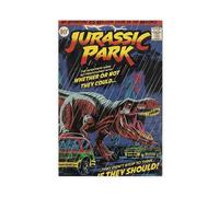 Poster du film JP Rex Escape inspiré de la bande dessinée - Décoration pour chambre à coucher, bureau, chambre - Cadeau - 40 x 60 cm