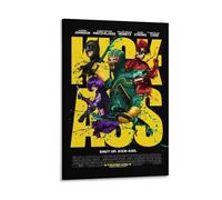 Poster du film Kick-Ass - Comédie noire - Superhéros sur toile - Décoration murale moderne - 20 x 30 cm
