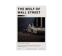 Poster du film Le loup de Wall Street 58 - Impression sur toile - Décoration murale pour salon, chambre à coucher - Style sans cadre - 40 x 60 cm