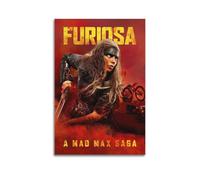 Poster du film Mad Max Fury 1 - Peinture murale décorative sur toile - Poster et image d'art moderne pour chambre à coucher - 20 x 30 cm