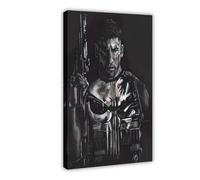 Poster du film Marvel's The Punisher - Décoration murale pour salon, chambre à coucher - 60 x 90 cm