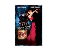 Poster du film Moulin Rouge (4) - Impression sur toile - Décoration murale pour salon, chambre à coucher - 50 x 75 cm