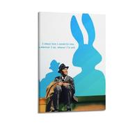 Poster du film My Friend Is Harvey - Peinture sur toile - Impression d'art moderne pour chambre à coucher - 40 x 60 cm